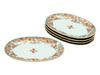 Yamashita Kogei Medium Plate Saga Nishiki 18 X 12 X Arita Ware Individual Plates Set of 5 In Wooden Box 45026320 H2.1cm