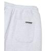 Covernat Ss24 Loose Fit Wide Leg Logo Elastic Waist Casual Pants Unisex pants Heather-Gray CO2401PT11HG