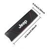 2pcs Car Seatbelt Cover Adjustable Safety Belt Shoulder Protector Pad For JEEP Grand Cherokee Wrangler Renegade JK Compass Valve LVCZN1