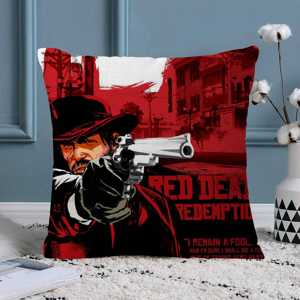 Игровой ТВRedDeadRedemption Наволочка Декоративная Подушка Диван Домашний Декор чехол наволочки