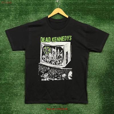 Dead Kennedys No Lessons Talents Панк-рок группа Футболка Размер Большой винтажная Постиранная Унисекс дизайнерская одежда Растянутая Стильная