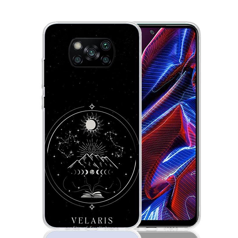 A Court of Mist Fury Sarah J Maas Phone Case For Xiaomi Poco F7 Ultra X7 X6 Pro X5 Redmi 15 15C 13 13C 12 12C 10 10A 10C 9 9A 9C
