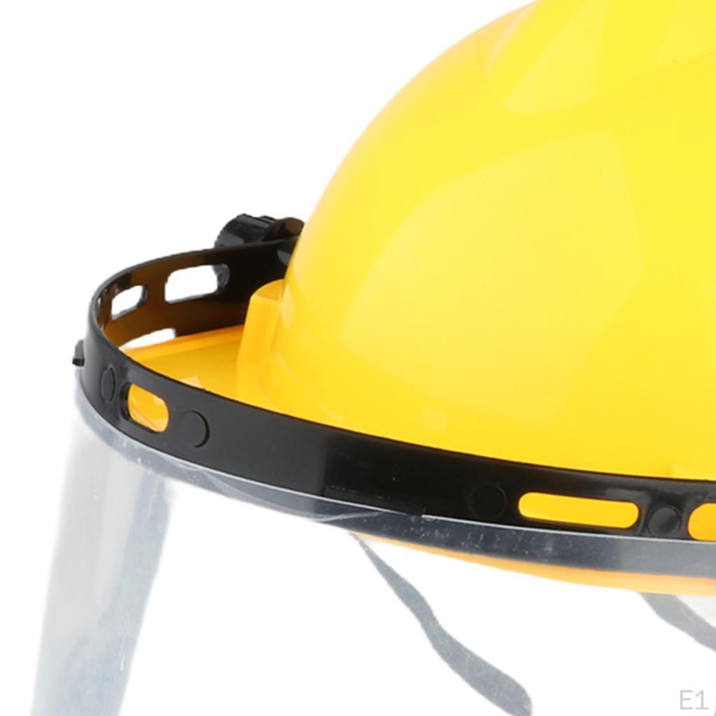 Лесная каска защитная для лица для производства и строительства регулируемая