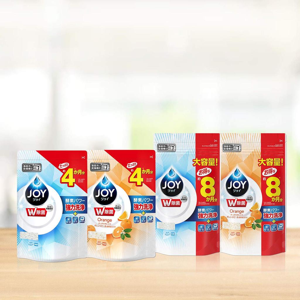 Joy Dishwasher Detergent Disinfecting Refill Large Capacity Extra Large 930g X 3 Pieces [Bulk Purchase]