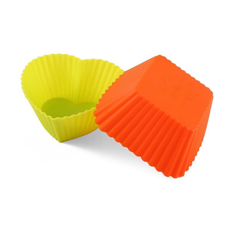 3Pcs Bento Divider Cup Easy Clean Mould Reusable Cake Mold Dessert Sushi Separate Storage Accessories Food Lunch Box Liner