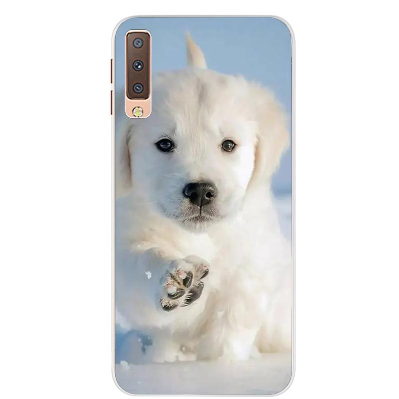 Чехлы для Samsung Galaxy A7 2018, силиконовый цветной чехол для телефона, чехол для Samsung A7 2018 A750 A750F, защитный корпус 6,0 дюймов