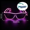 Colorful Luminous Glasses for Music Bar KTV Christmas Valentine's Day Party Decoration LED Goggles Festival Performance Props