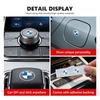 BKSN4 Car Logo Sticker Crystal Auto Stickers Fuel Tank Decor Accessories For BMW Performance M E87 E30 E46 E28 F35 G20 E93 F20 X3 X