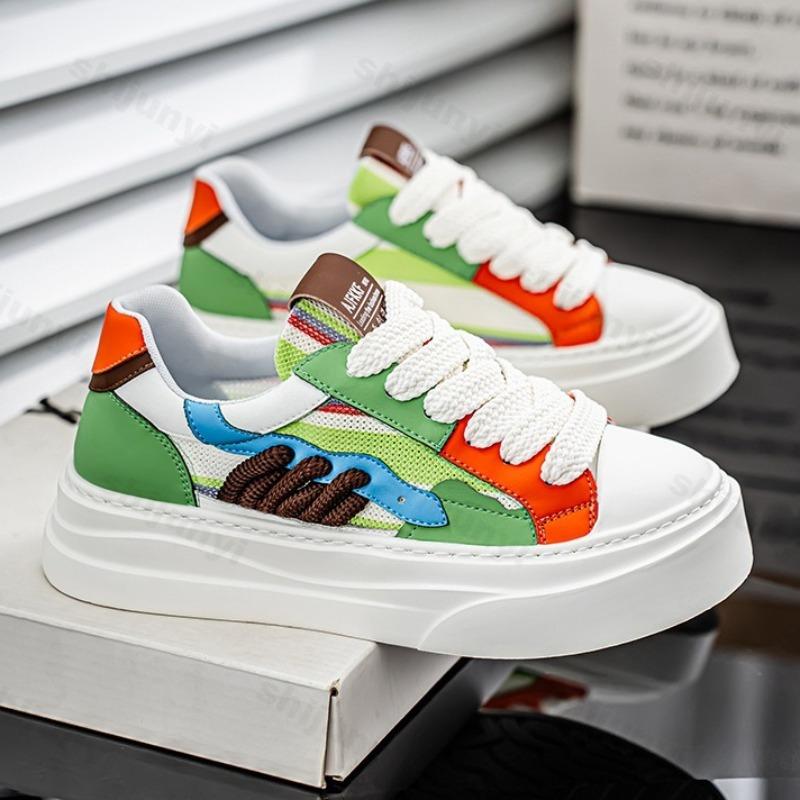 Модная летняя мужская повседневная обувь, дышащая сетка, 2025, уличная спортивная обувь для бега, модная удобная парусиновая мужская вулканизированная обувь