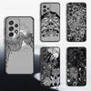 Чехол-футляр для телефона Samsung S21, S20, S10, Plus, S9, S22, S25, Ultra, S24, S23, FE, Lite с артом таро-карты Phasmophobia, из мягкого силикона, черный