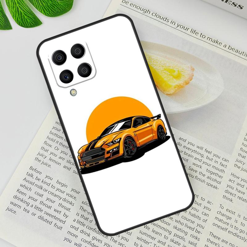 Чехол в стиле спортивного автомобиля для Samsung Galaxy M15 M11 M12 M13 M14 M06 M16 M36 M56 M31 M53 M32 M52 M35 M55 M34 M54
