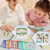 Children'S Fun Six-Sided Rope Game, Puzzle Early Education Hand-Eye Coordination Concentration Training Wooden Toy