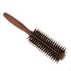 Легкая деревянная щетка для волос, круглая расческа, массажная расческа для ухода за толстыми и тонкими волосами, расческа Striaght