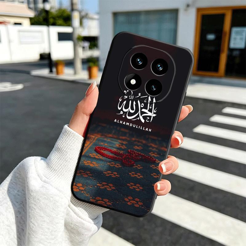 Muslim Islam Bismillah Allah Soft Phone Case for Xiaomi Redmi Note 12 13 14 15 Pro Plus 11 12S 11S 11T 10 4G Black Cover Back Sh