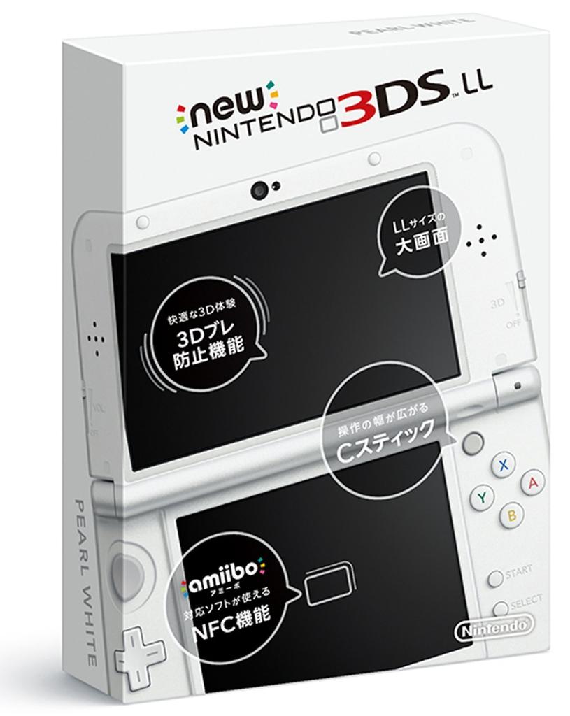 New Nintendo 3DS LL Pearl White