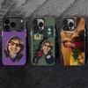 D-Djo Joe K-Keery Singer Phone Case For iPhone 17,16,15,14,13,12,11 Plus,Pro Max,XS,Colored silver phone case