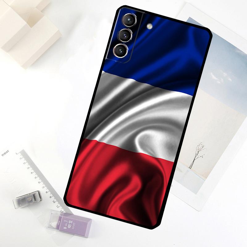 Чехол для телефона с флагом Франции для Samsung Galaxy S25 S24 S23 S22 S21 S20 S26 Ultra S10 Plus S23 FE S25 FE