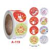 500pcs/roll Cute Cartoon Reward Sticker Teacher Encouragement Student Round Labels Animals Stationery Sticker Toys
