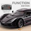 1:24 KNSG Jesko Absolut ONE 1 Gemera GT Суперкар Сплав Металл Литье под давлением Модель Автомобиля Домашний Декор Настольный Дисплей Украшение День Рождения
