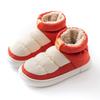 Medium High Top, Down and Cotton Shoes, Contrasting Colors, Men's and Women's, Couple's Styles, External Shoes, Warm Shoes, Plush Shoes