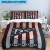 3pcs Atletico Football Club Printed Bedding Set Duvet Cover Closure Includes 1 Duvet Cover & 2 Pillowcases Bedding Sets Home Decor Gifts