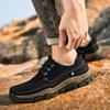 Outdoor Anti Slip and Wear-resistant Men's Workwear Shoes Fashionable New British Style Plus Size Mens Retro Casual Hiking Shoes