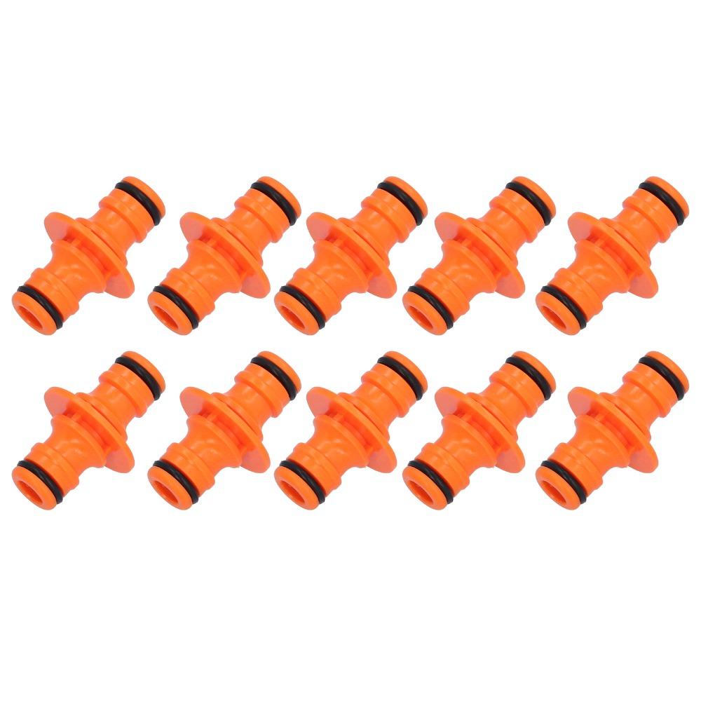 10Pcs ABS Plastic Hose Connector Quick Connect Hose Accessory Durable Hose Nipple Hose Repair