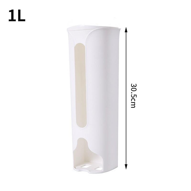 Kitchen Plastic Bag Holder Organizer Wall Hanging Garbage Bag Storage Box Bathroom Trash Bag Bucket Dispenser Kitchen Accessory