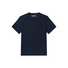 Solid Color Moisture Wicking Casual Breathable Crew Neck Short Sleeve T-Shirt Men Tops Deep-Sapphire-Blue A2NYH-433