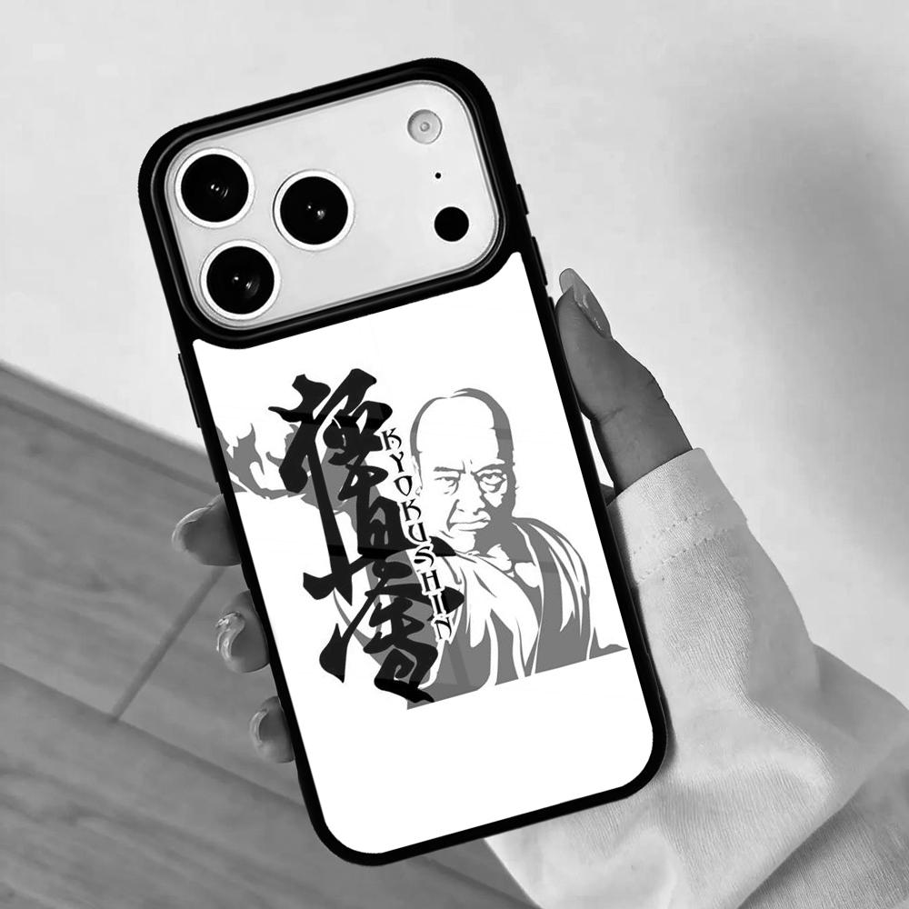 Kung Fu Oyama Kyokushin Karate Mobile Phone Case for IPhone 17 AIR 16pro Max 15 14 13 12 11 Bumper Cover