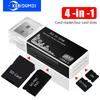 4 In 1 USB Card Reader Adapter For Memory Stick Pro Duo Micro SD/T-Flash/M2/MS