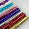 Блестящая Термотрансферная Виниловая Пленка Наносимая Утюгом HTV Футболки Текстиль Термопресс Резак для Вырезания Пленка Одежда Сумка DIY Многоцветный DIY