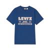 Levis Стандартный Американский Винтаж Повседневная Свитшот-Футболка с Логотипом Двойной Конь Унисекс Топы 006WW-0000