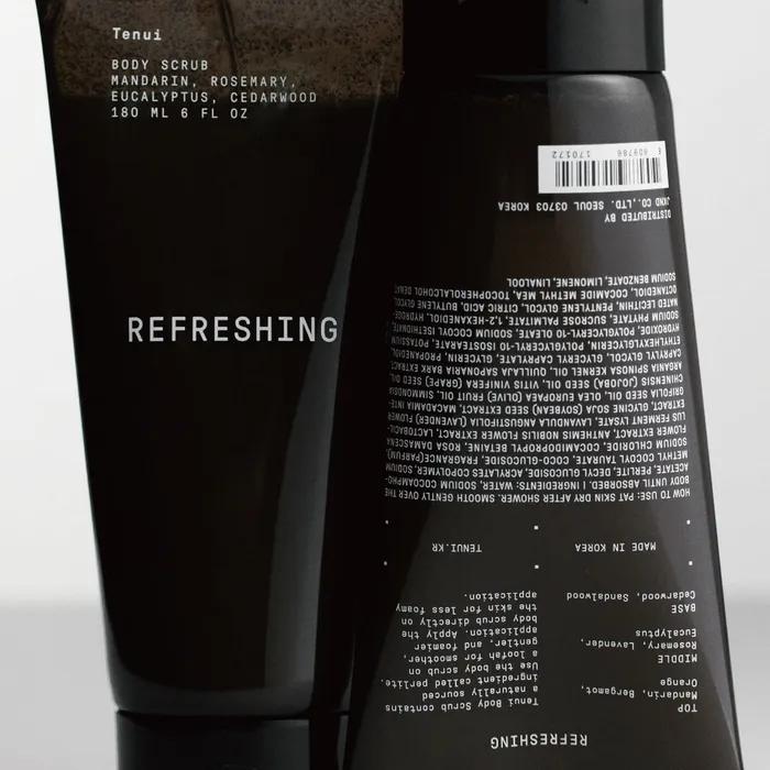 Освежающий скраб для тела 180 мл