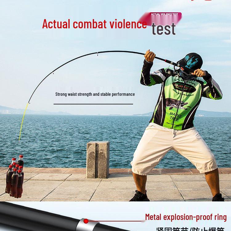 Удилище для дальнего заброса для морской рыбалки, полный комплект