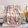 Jigglypuff Flannel Blanket, High quality Comfortable for All Seasons, Home Decor, Warmth and Comfort