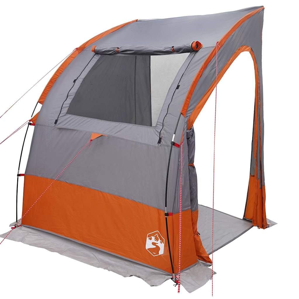 Tailgate Tent for 194 x 180 x 210 cm Grey and Orange