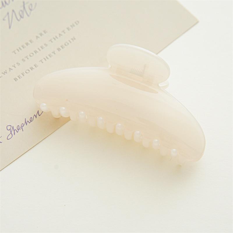 Новинка 2023 года, женские большие заколки из смолы, заколки для волос в форме краба, модные желеобразные заколки для волос в виде когтей в форме акулы для девочек, аксессуары для волос, головные уборы