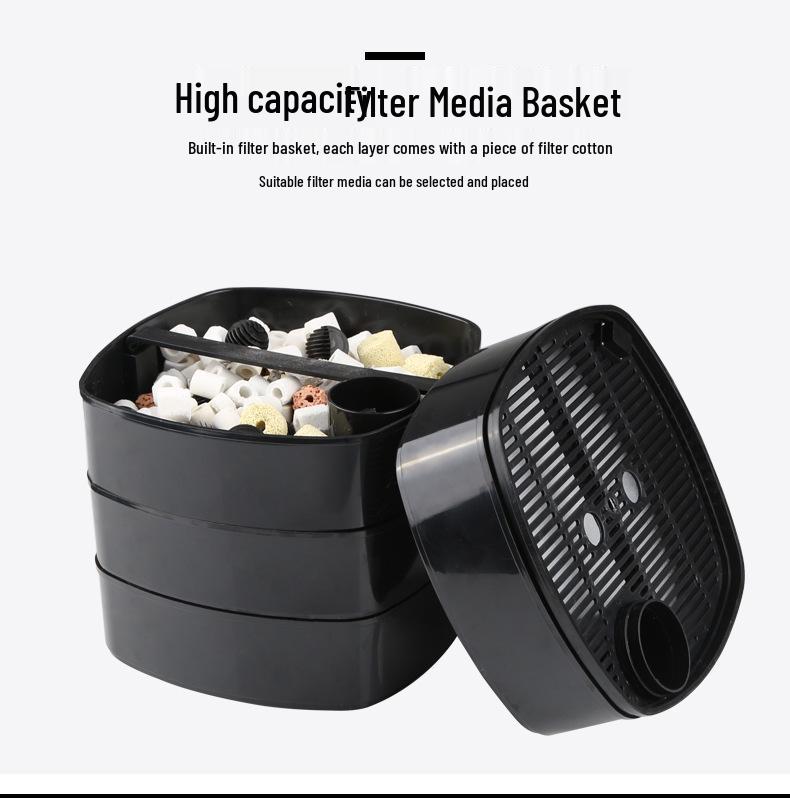 Sensen HW-3000 Внешний аквариумный фильтр с регулируемой частотой для больших аквариумов