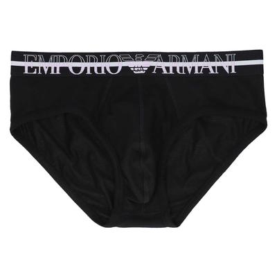 Emporio Armani THE NEW ICON Брифы, Застежка спереди, Размер ЕС, Мужское нижнее белье, 54047294, 98. черный