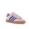 Adidas Gazelle Indoor прозрачные розовые прозрачно-голубые женские кроссовки Gum JI1371