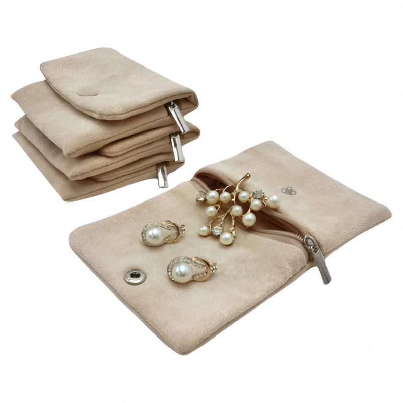 Jewellery Bag Compact Necklace Bag Velvet Pouch Women'S Bracelet Bag For Home Personal Use Women
