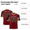 Custom Football Jerseys Personalized Printed Team Name & Number Sports Uniform For Men Women Youth