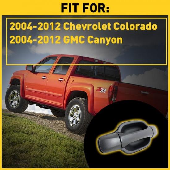 Exterior Left Rear Door Handle for 2004-2012 Chevrolet Colorado GMC Canyon EOA