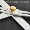 Diagonal Square Ruler Corner Angle Finder High Precise Easy To Use Portable Miter Saw Bevel Gauge Woodworking Ruler