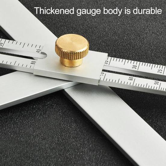 Diagonal Square Ruler Corner Angle Finder High Precise Easy To Use Portable Miter Saw Bevel Gauge Woodworking Ruler