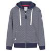 Lazy Jacks Mens Striped Full Zip Hoodie