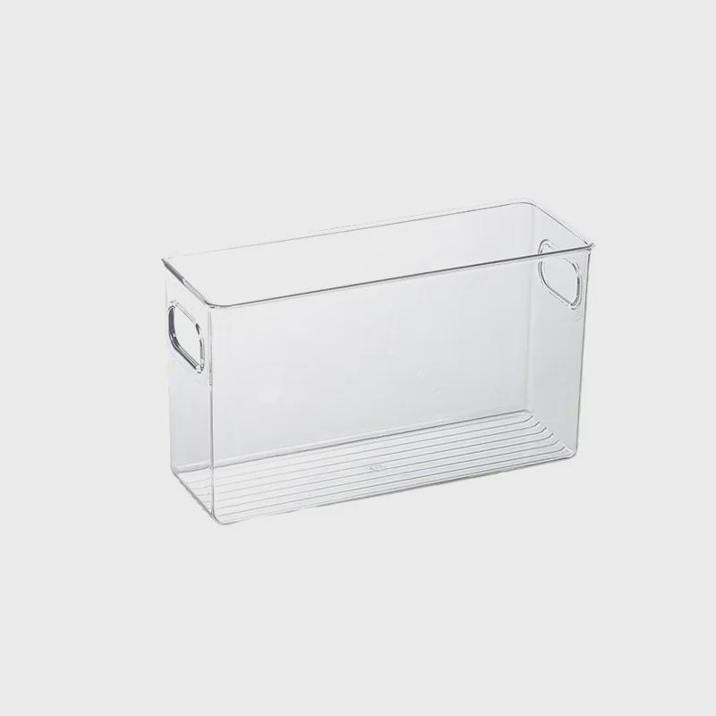 Refrigerator Storage Drawer Box, Food-Grade Transparent PET Basket