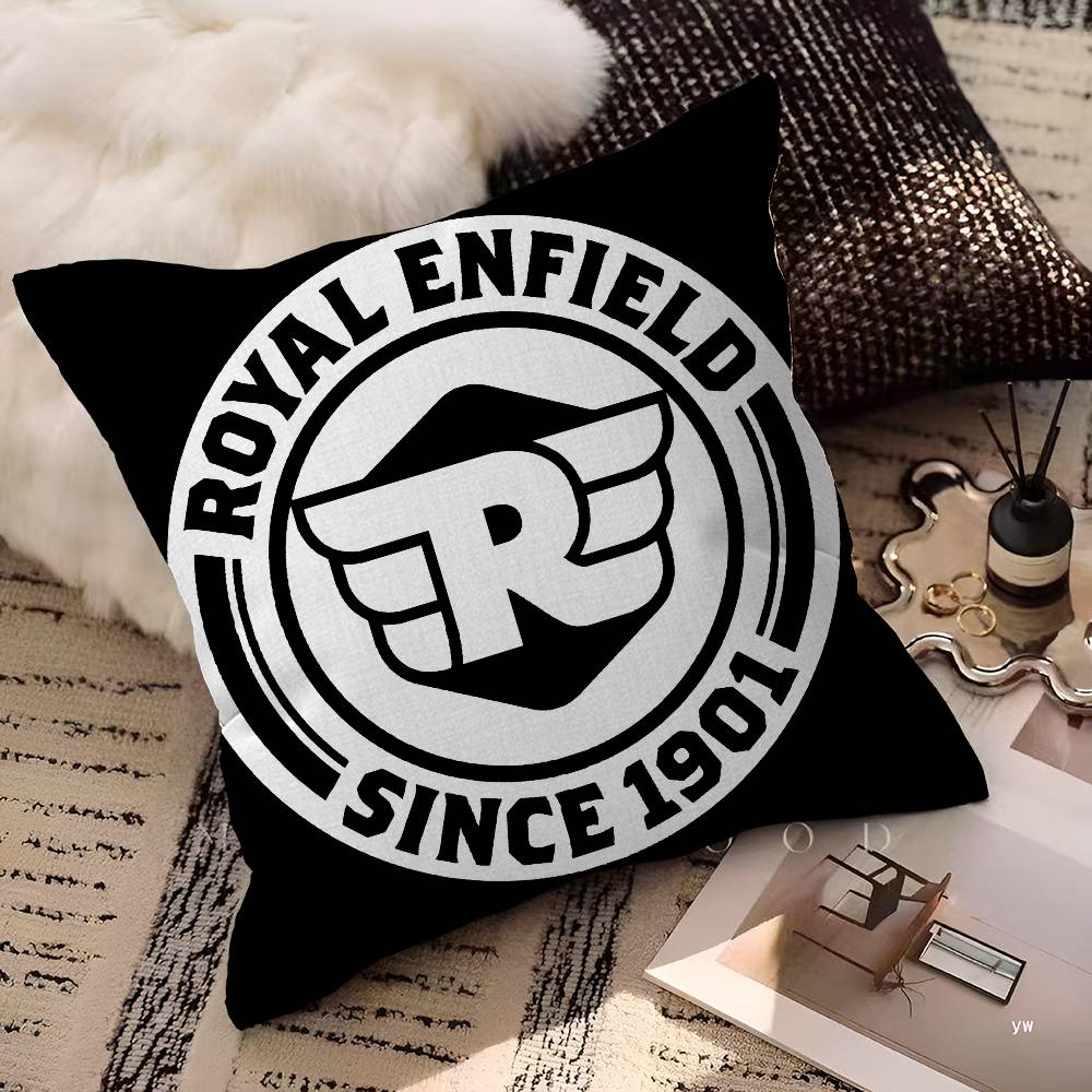 RROYALS EENFIELDS Logo Personalized Pillow Cover Kids Bedroom Wild Party Decor Pillowcase Kid Birthday Shower Gift