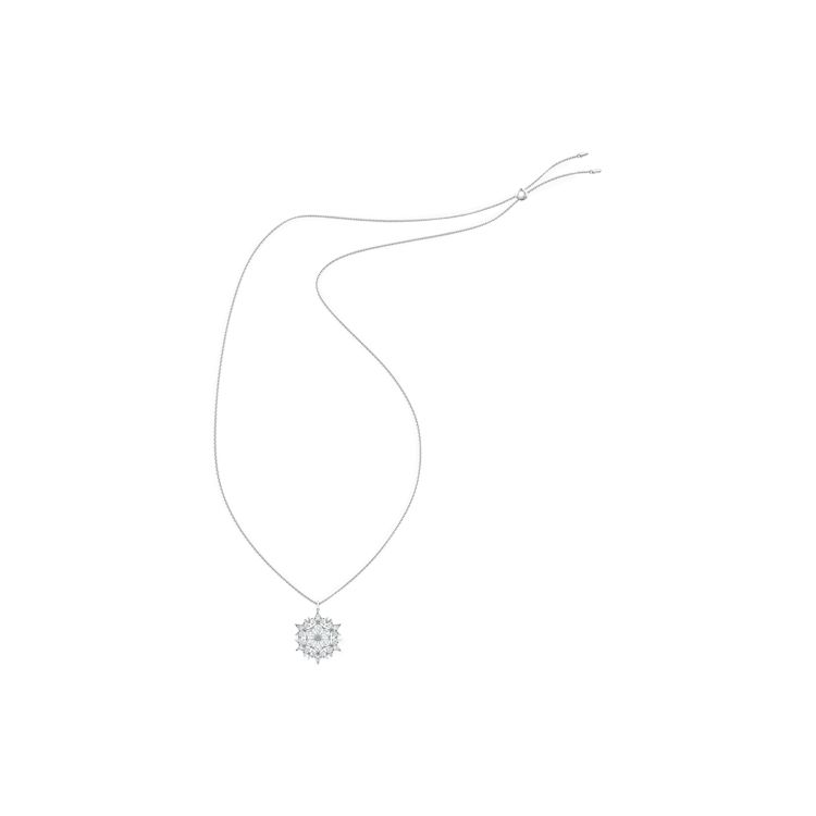 Swarovski Magic Romantic Snowflake Imitation Crystal Necklace Women necklace White-Gold 5498960